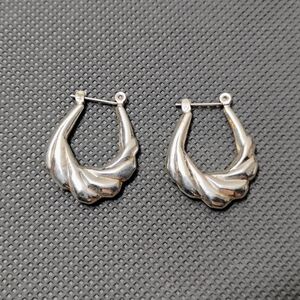 Sterling Silver Hoop Earrings